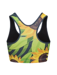 Veselý športový top Slnečnica a listy