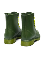 Cédrovo zelené dámske gumáky