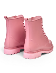 Púderrózsaszín női gumicsizma