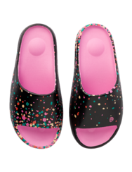 Vidám, chunky papucs Színes cseppek