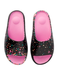 Veselé Chunky šľapky Farebné kvapky