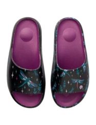 Veselé chunky pantofle Vážky v noci