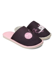 Veselé papuče Mačka a klbko