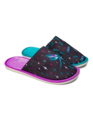 Veselé papuče Vážky v noci