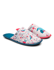 Pantofole Buonumore Uccelli e sorbo