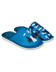 Pantofole Buonumore Lupo e luna