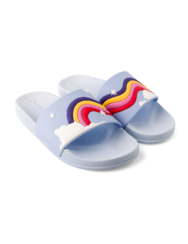 Vidám papucs Szivárványos égbolt