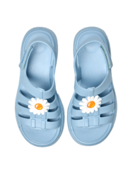 Бледосини дамски сандали с каишки Eva Fisherman