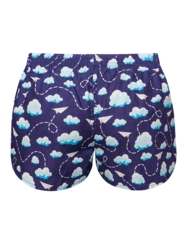 Veselé dámské trenky Papírová letadla a oblaky