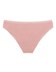 Kapučínově hnědé dámské kalhotky