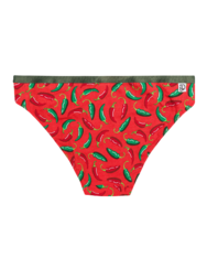 Vidám női alsó Chili paprika