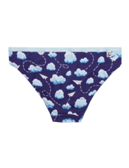 Весели дамски бикини Хартиени самолети и облаци