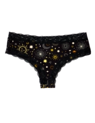 Culotte en dentelle pour femmes Ciel des signes du zodiaque Culotte en dentelle pour femmes Ciel des signes du zodiaque