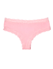 Culotte en dentelle rose corail pour femmes Culotte en dentelle rose corail pour femmes
