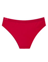 Malinovo rožnate ženske hlačke iz modala