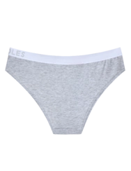 Svetlo sive melanž ženske hlačke iz modala