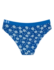 Ženske hlačke iz modala Moder print