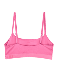 Begónia-rózsaszín női melltartó modállal