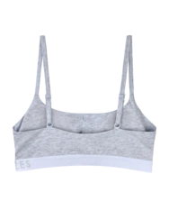 Svetlo siv melanž ženski modrček iz modala