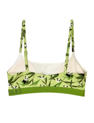 Živahni ženski modrček iz modala Pande in bambus