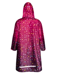 Pršiplášť Bordové bodky
