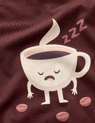 Veselé dámské pyžamo Ospalá káva