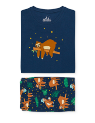 Vidám női pizsama Álmos lajhár