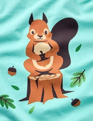 Pyjama rigolo pour femmes Écureuil dans les bois