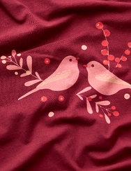 Veselé dámské pyžamo Ptáčci a bobule