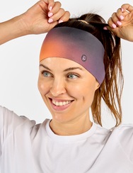 Vidám funkcionális fejpánt Sötétlila momentum 