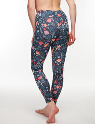 Leggings desportivas alegres Flores de Jardim