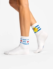 Veselé funkčné lýtkové ponožky Cool Kačička