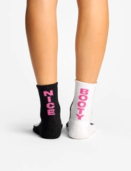 Veselé funkčné lýtkové ponožky Nice Booty