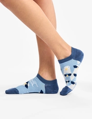 Veselé ponožky do tenisek Styloví holubi