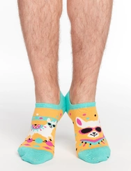 Veselé ponožky do tenisek Cool lama