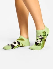 Calzini sneaker Buonumore Panda e bambù