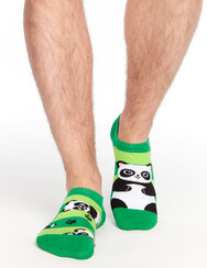 Calzini sneaker Buonumore Panda e Righe