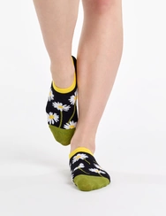 Veselé ponožky do tenisek Sedmikrásky v noci