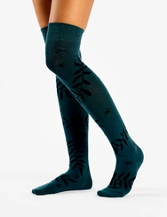 Veselé nadkolienky Čierne listy