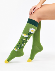 Knee High Socks Chamomile Tea