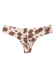 Culotte brésilienne rigolote pour femmes Puppuccino