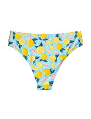 Bikinialsó magasított derékkal Nyári citromok