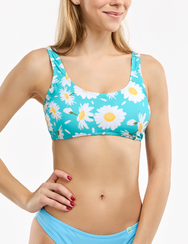 Sporty Bikini Top Summer Daisy