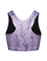 Veselý športový top Kvety levandule