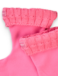 Begónia rózsaszín bélelt lábszármelegítő gumicsizmához