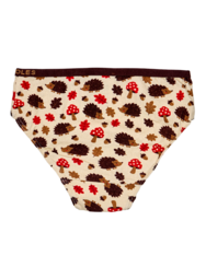 Vidám lány alsó Erdei süni