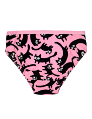 Girls' Briefs Pink Cats