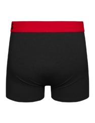 Boxer noir et rouge pour hommes Boxer noir et rouge pour hommes