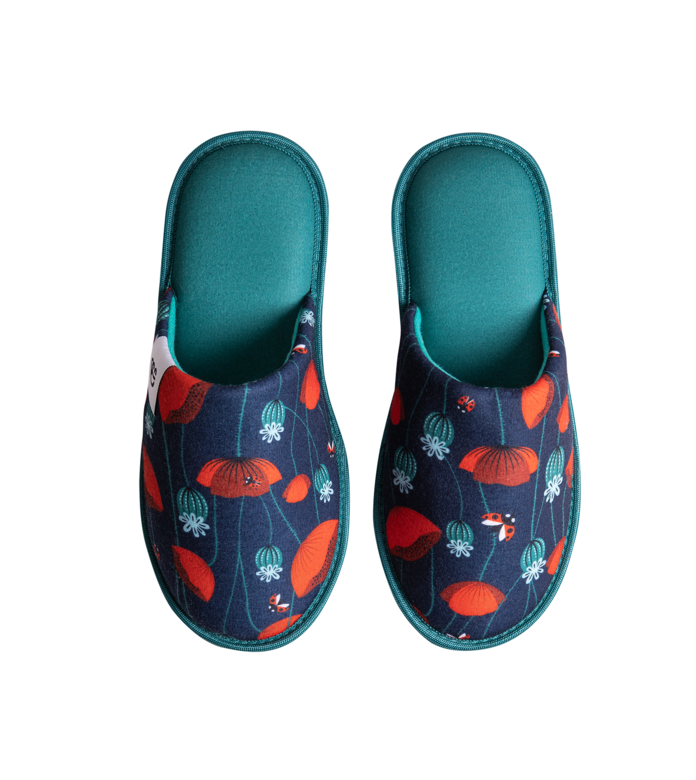 Pantoufles Confortables Pour Femme – Motif Snoopy Et étoiles, Semelle Antidérapante