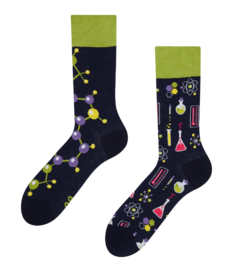 Vrolijke sokken Chemie